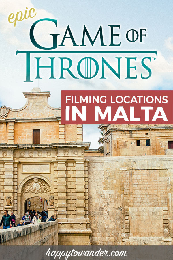 Game of Thrones in Malta Location 2022 List The Ultimate Guide!