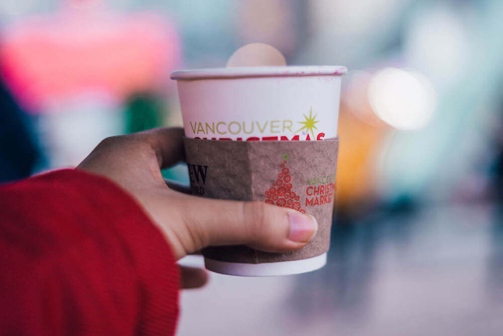  Mulled wine at Vancouver Christmas Market in Vancouver, Canada