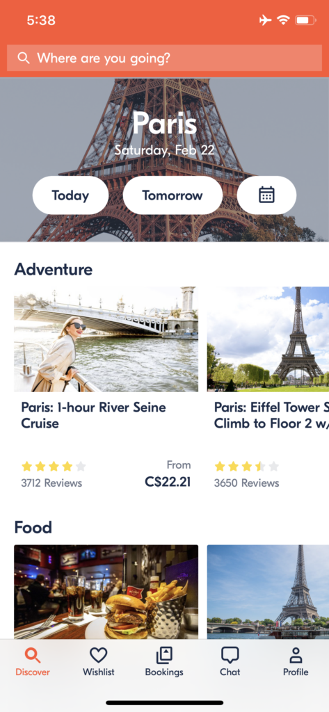 travel planner app europe