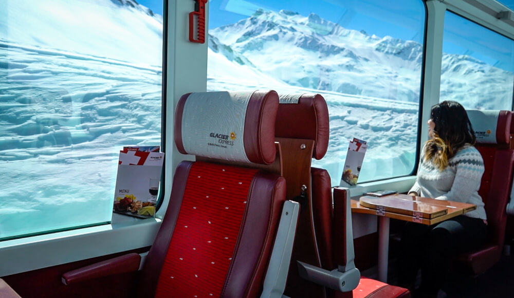 luxury train trips in switzerland