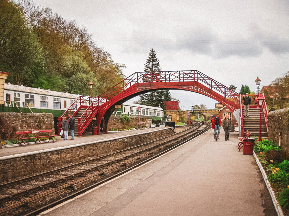 Goathland Railway Station, a Harry Potter filming location