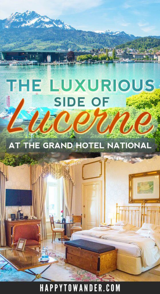 What a stunning and luxurious hotel in Lucerne, Switzerland! Take a peek into this beautiful luxury hotel that will make you feel like royalty.