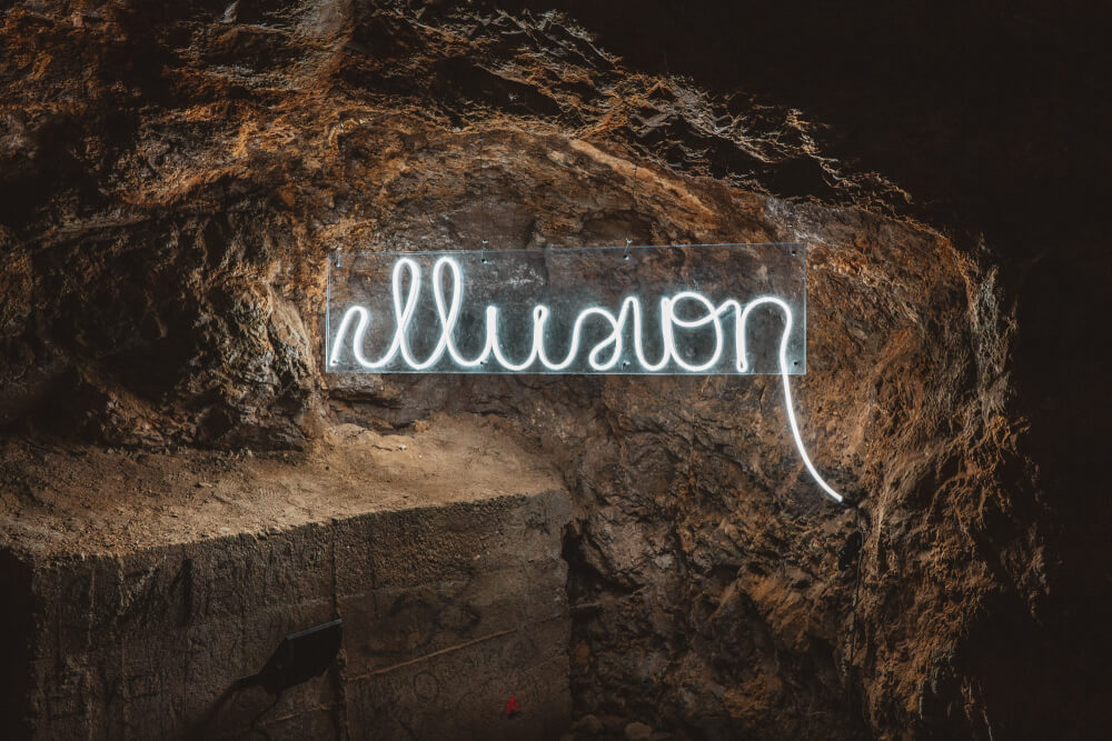 Schlossbergtunnel light installation in Graz, Austria