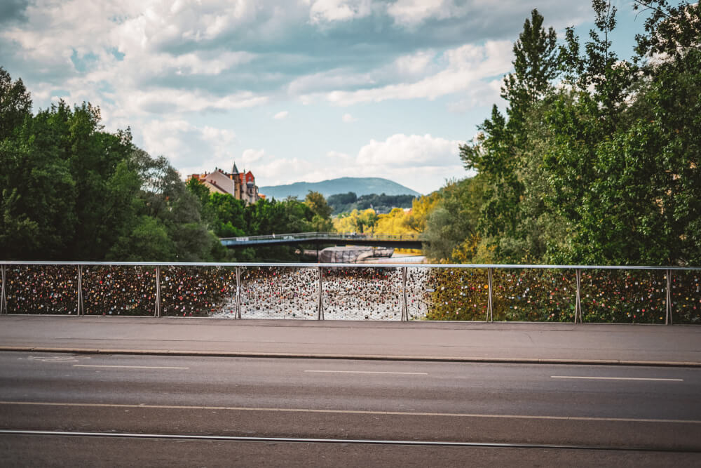 Erzeherzog-Johann-Brücke in Graz, Austria