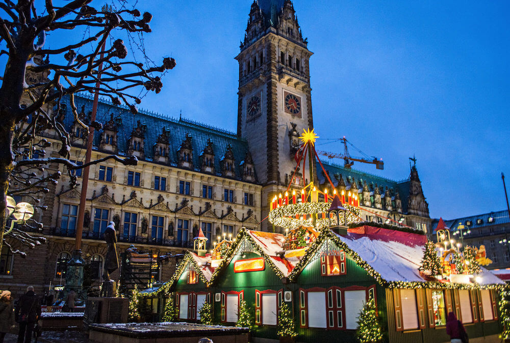 Hamburg Christmas Market, one of the best Christmas markets in Germany