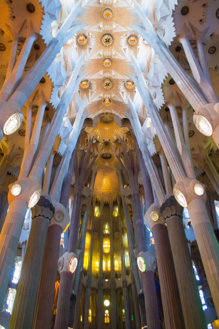 Sagrada Familia in Barcelona, Spain