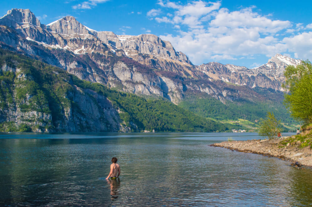 Walensee in Switzerland