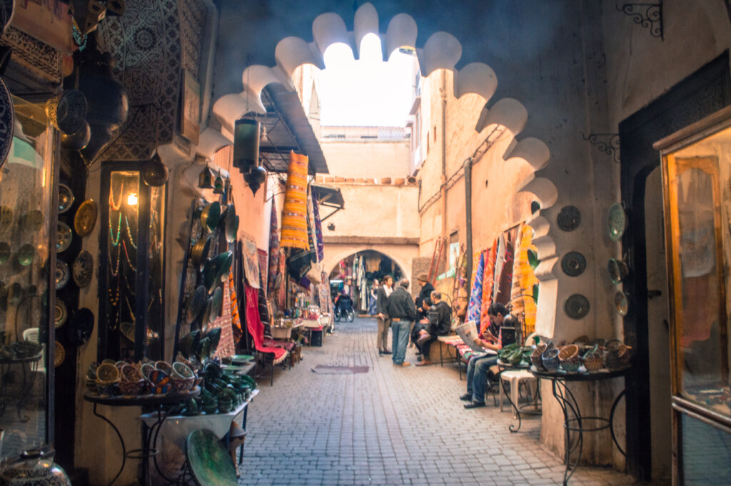 french tourist morocco