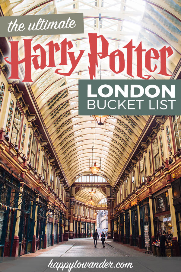 harry potter tourist attractions uk