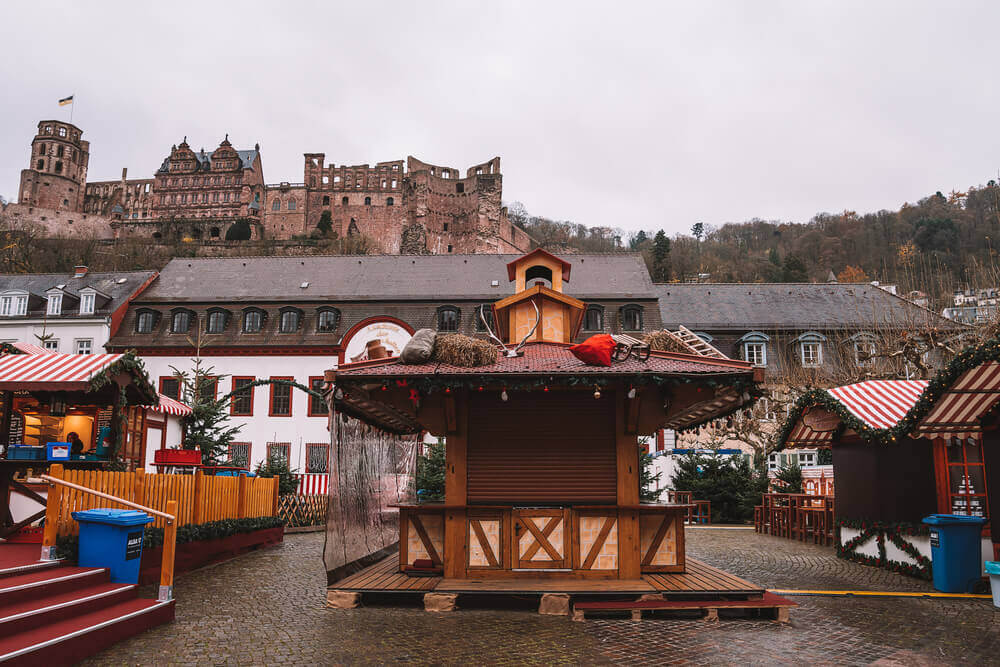 Heidelberg Christmas Market, one of the best Christmas markets in Germany