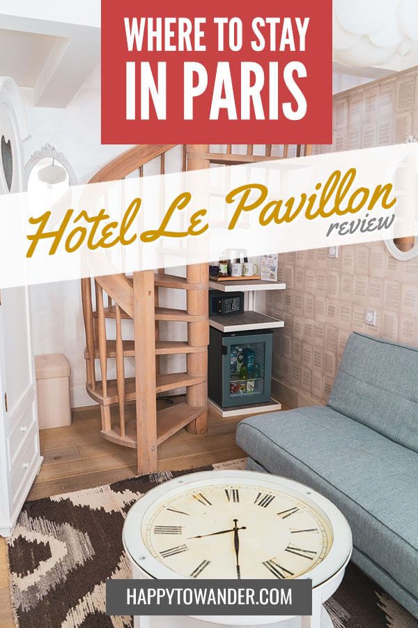 If you're looking for an amazing hotel to stay at in Paris, check out this full review of the amazing Hotel le Pavillon. #hotel #paris #travel