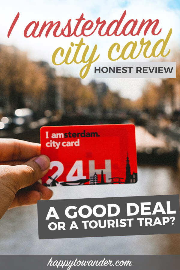 amsterdam travel ticket worth it