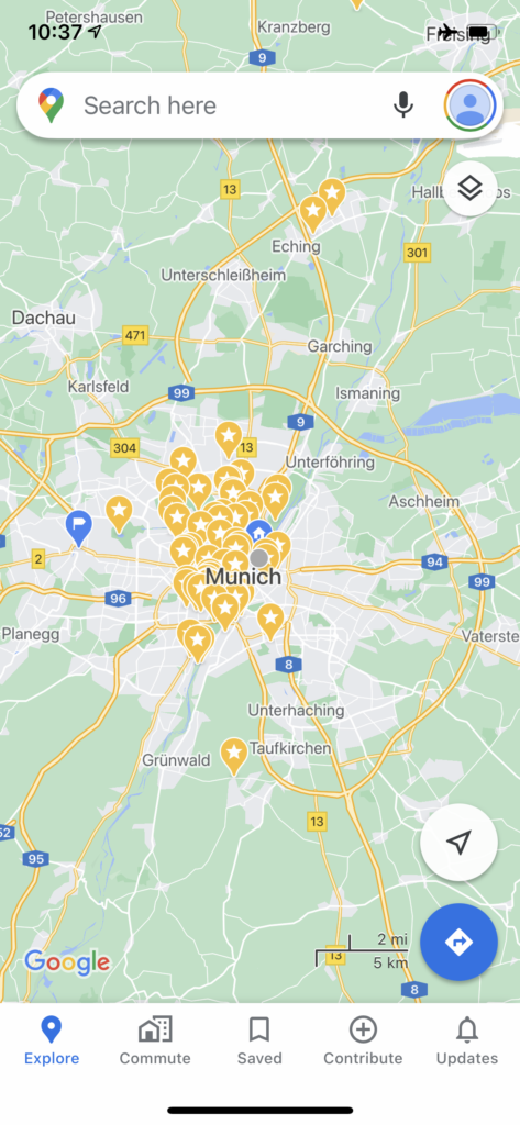 nearby places to visit my location