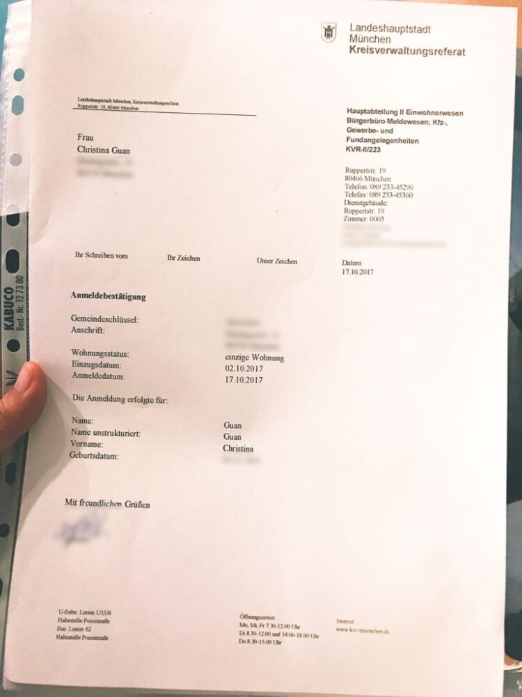 How to Get Your Anmeldung in Munich: A Guide to the City Registration at Munich's KVR