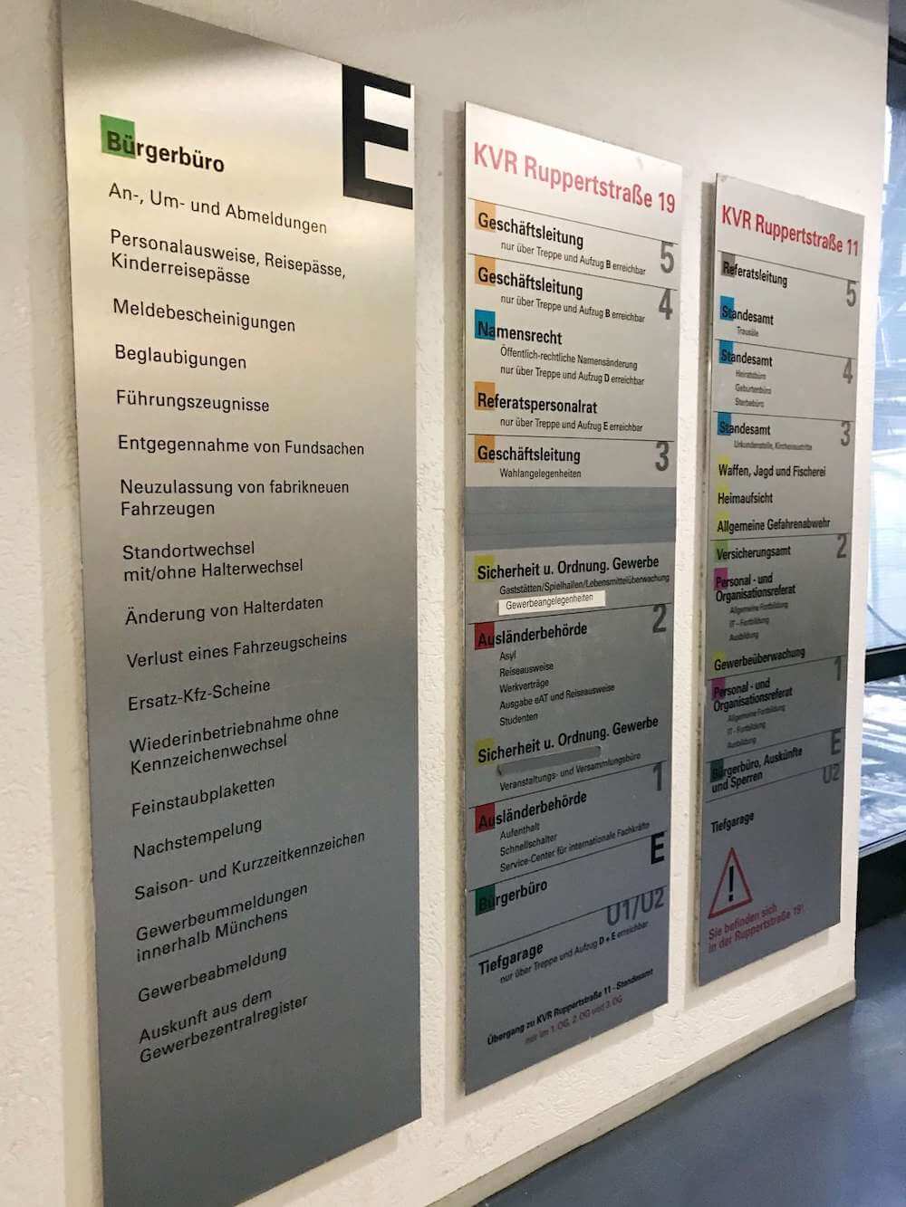 Munich KVR Map and Directory