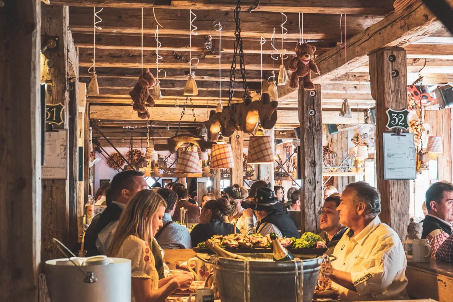 Käfer tent at Oktoberfest in Munich, Germany