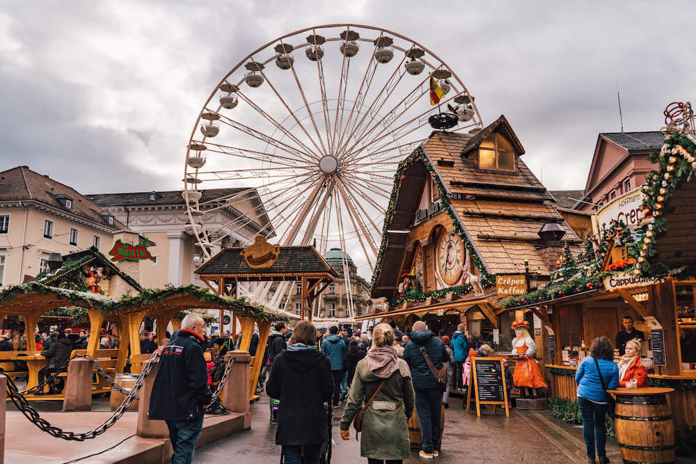 Karlsruhe Christmas Market, one of the best Christmas markets in Germany