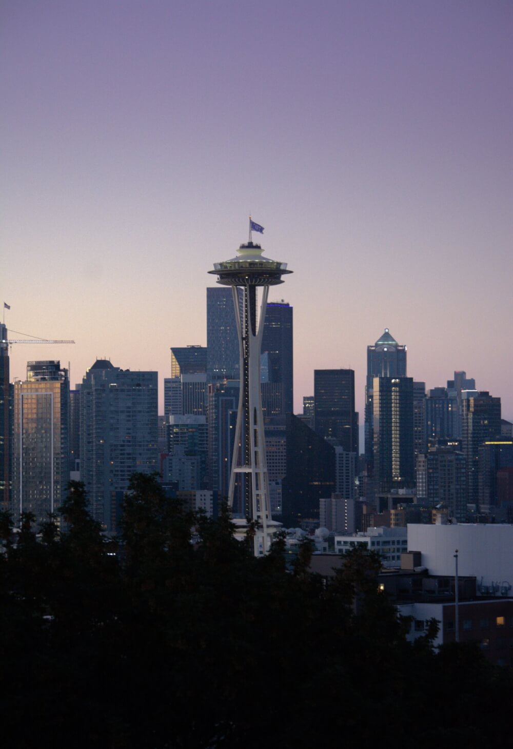 View of the Seattle skyline from Kerry Park