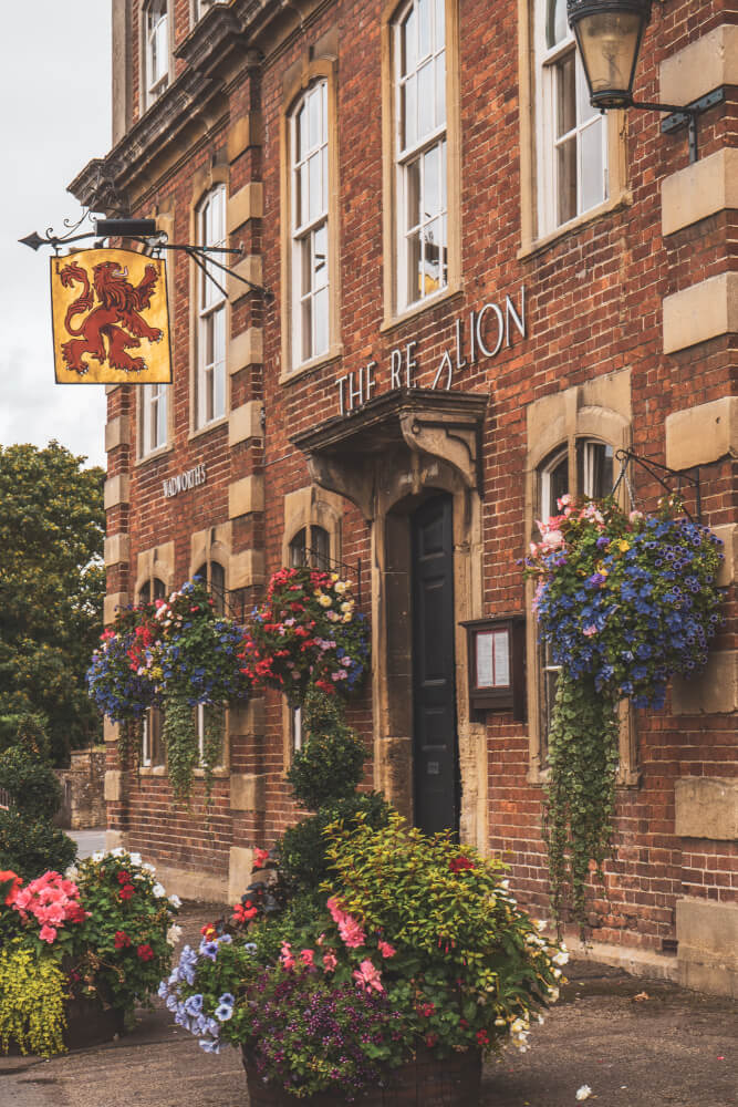 Adorable pub in Lacock, England