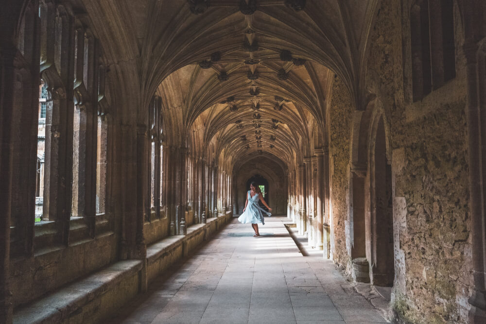 Lacock Abbey, a beautiful Harry Potter filming location