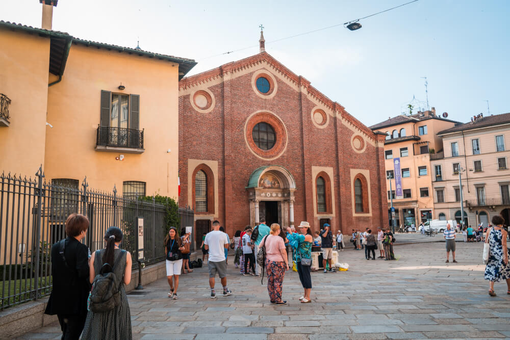 Santa Maria delle Grazie in Milan, Italy