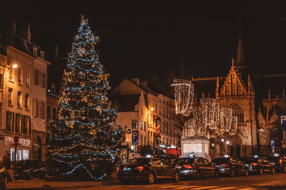 Le Sablon in Brussels Belgium