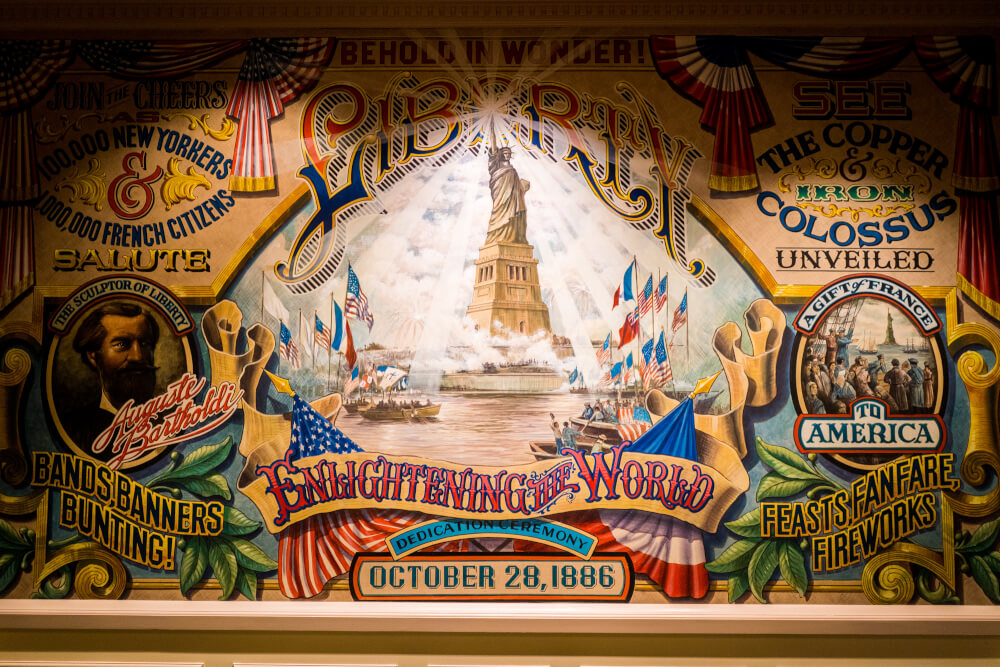 Liberty Tableau at Disneyland Paris