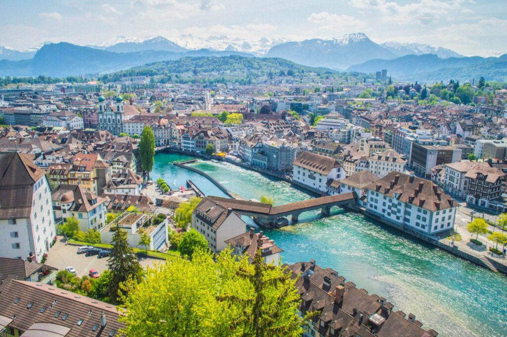 The most gorgeous city in the world! Lucerne, Switzerland is a must-visit for anybody traveling to Central Europe.