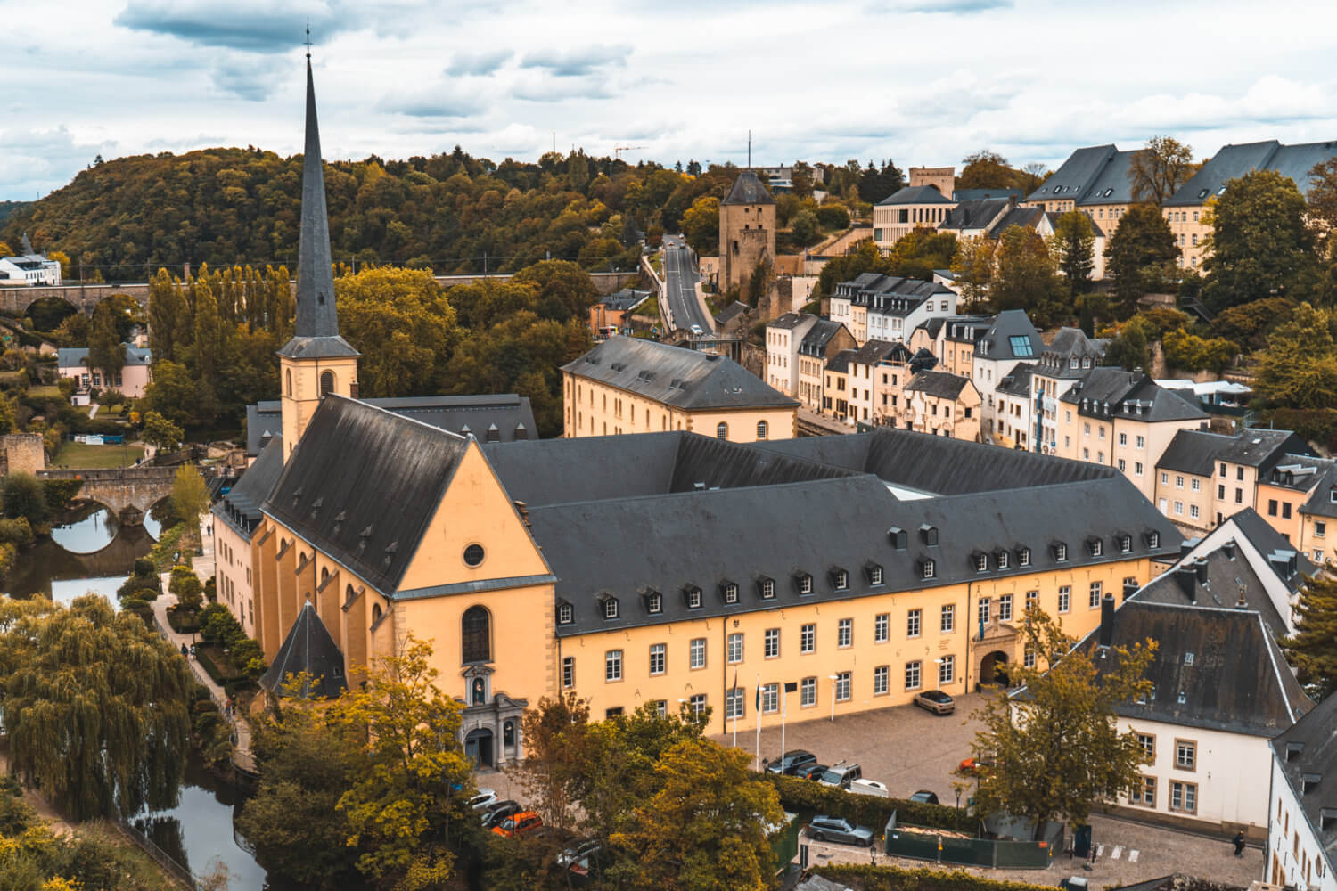 Luxembourg City in the Fall