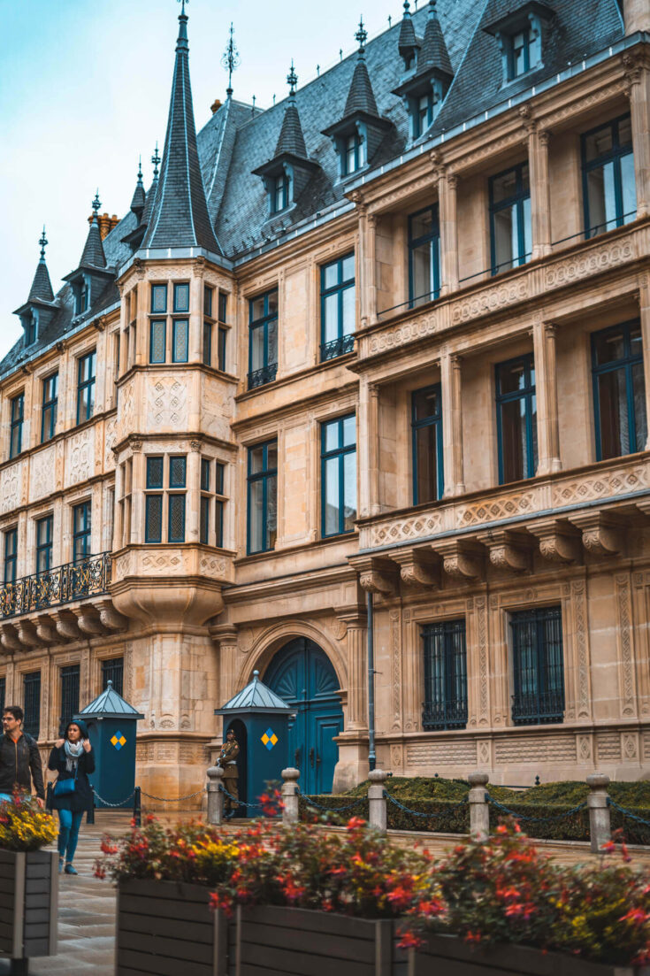 The Grand Duchal Palace in Luxembourg City