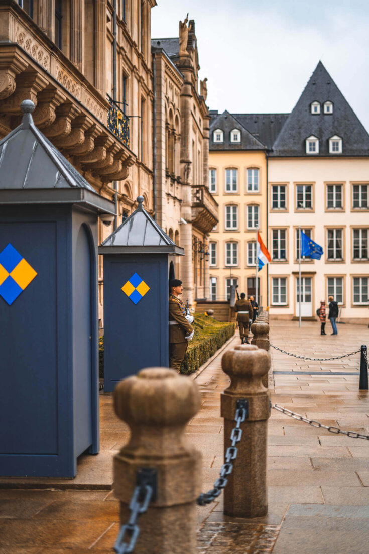 The Grand Duchal Palace in Luxembourg City