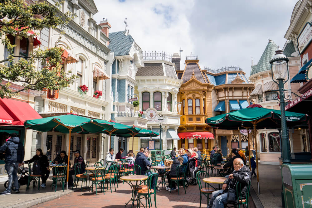 Main Street at Disneyland Paris