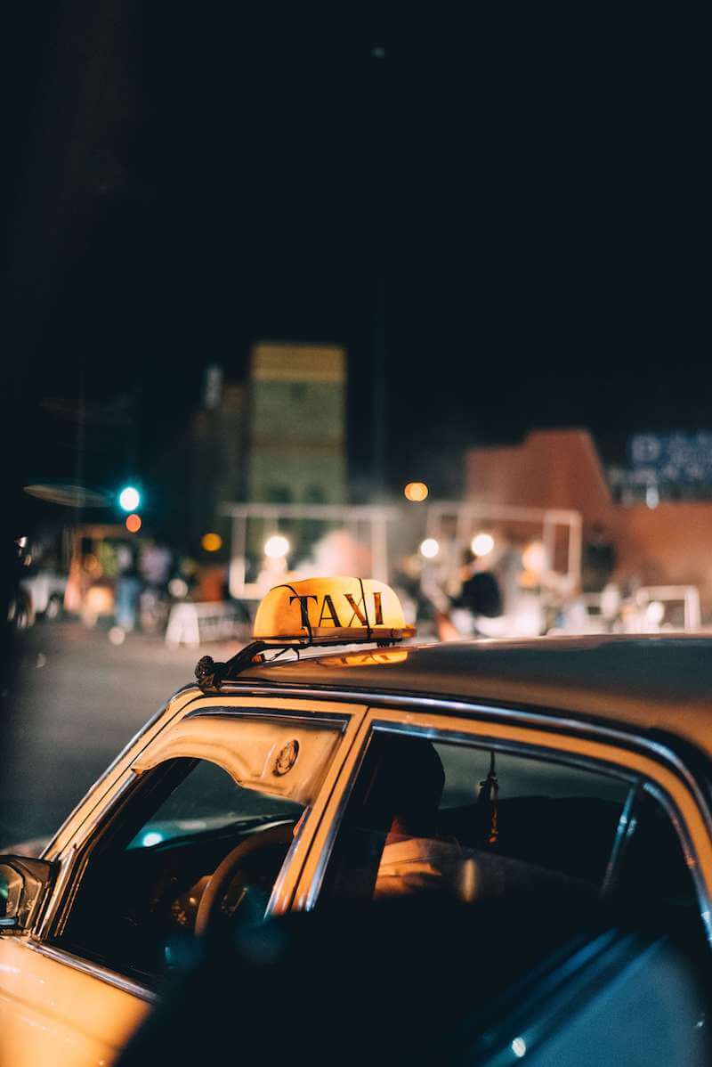 Taxi in Morocco