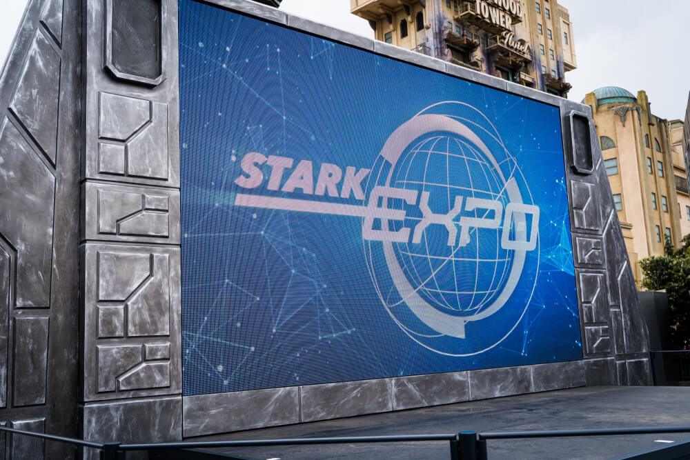 Stark Expo at Marvel Season of Heroes at Disneyland Paris