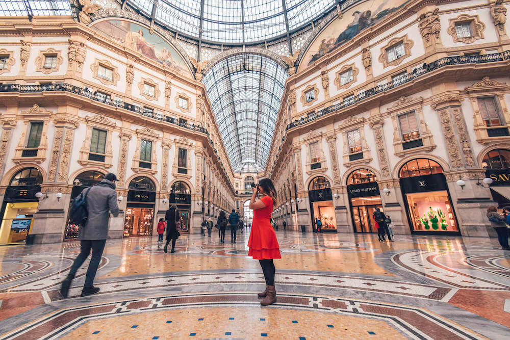 Galleria Vittorio Emmanuele II in Milan