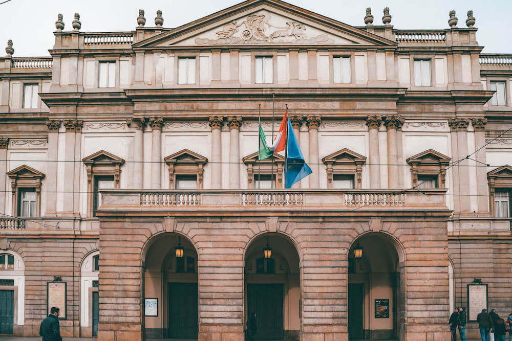 La Scala in Milan, Italy