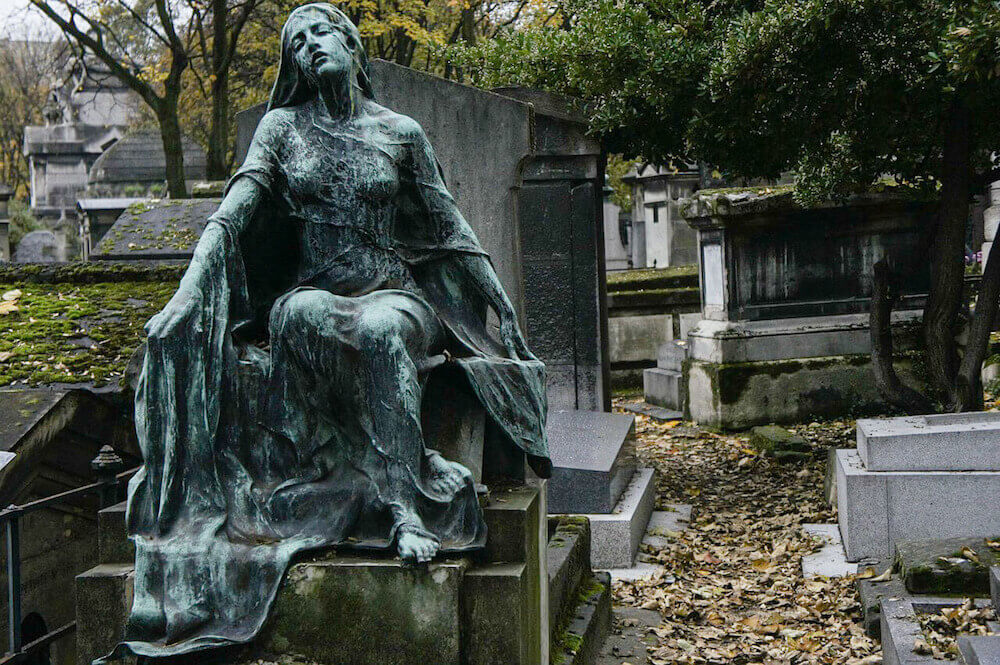 Cemetery in Montmartre, Paris