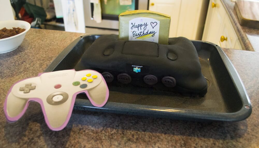 Nintendo 64 Cake