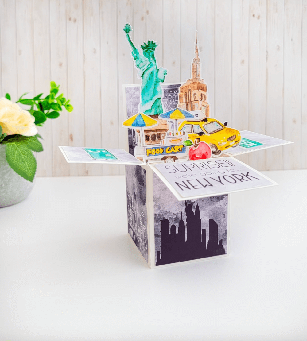 Vacation Surprise Pop-Up Box