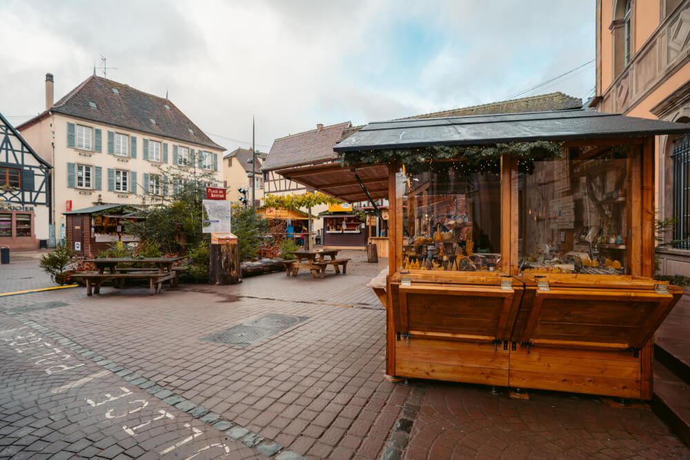 Bougie de Noël Christmas parfumée à Obernai