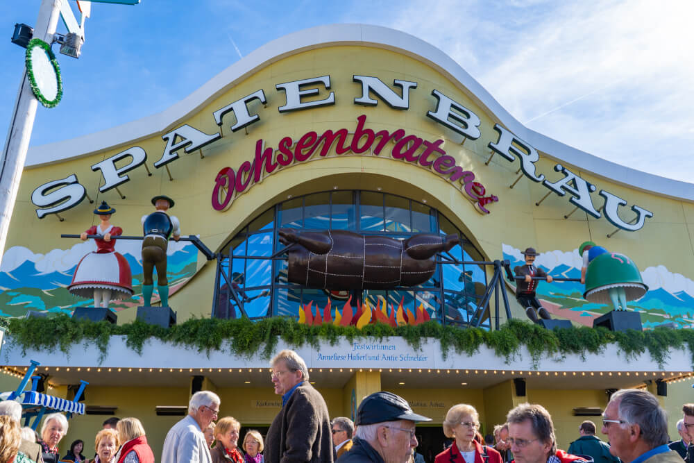 Ochsenbraterei at Oktoberfest in Munich, Germany