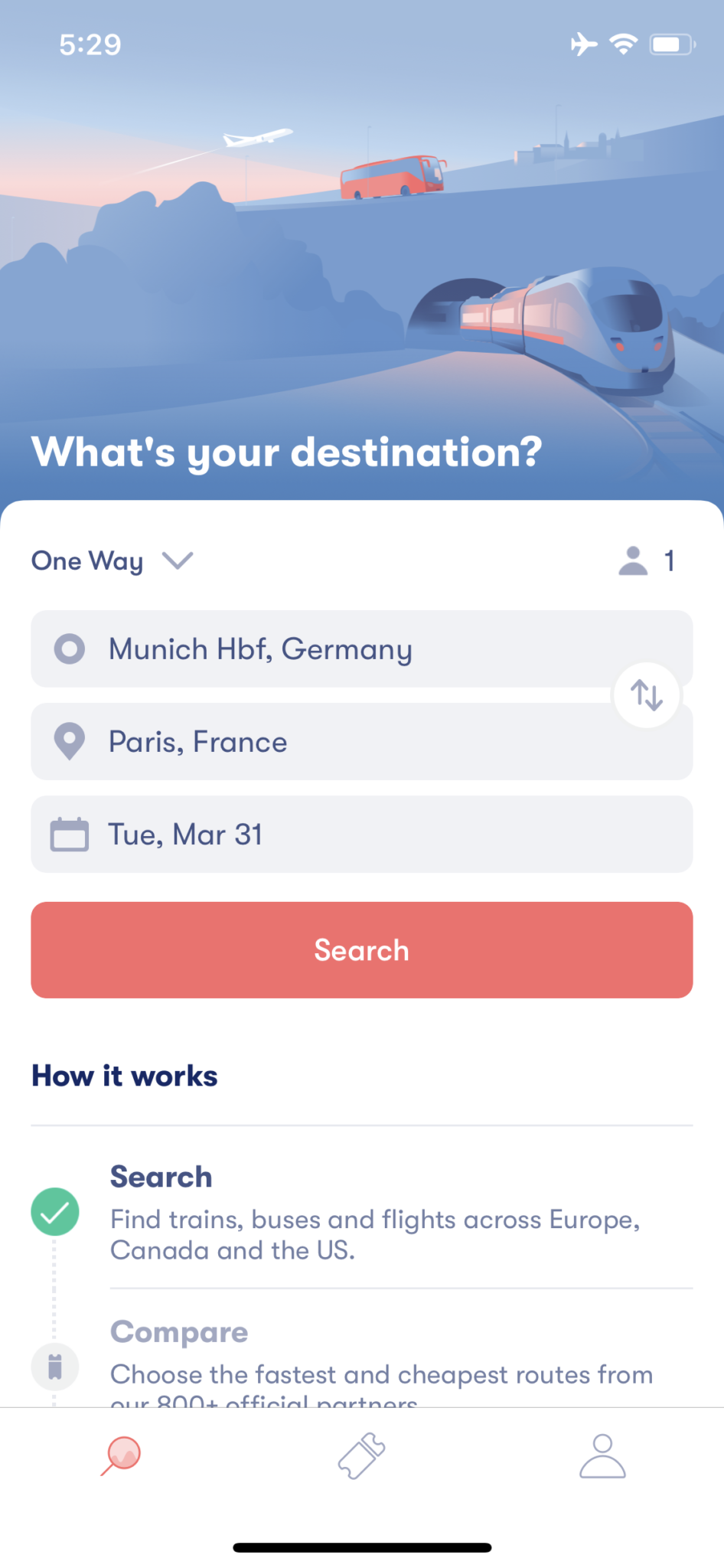 discover eu travel app