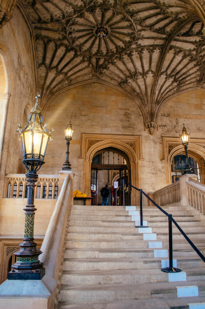 The Christchurch College Great Hall in Oxford, England.