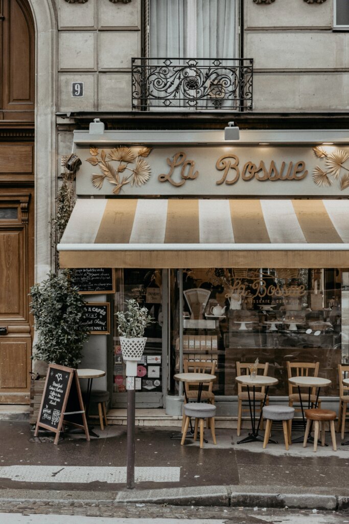 Parisian bistro