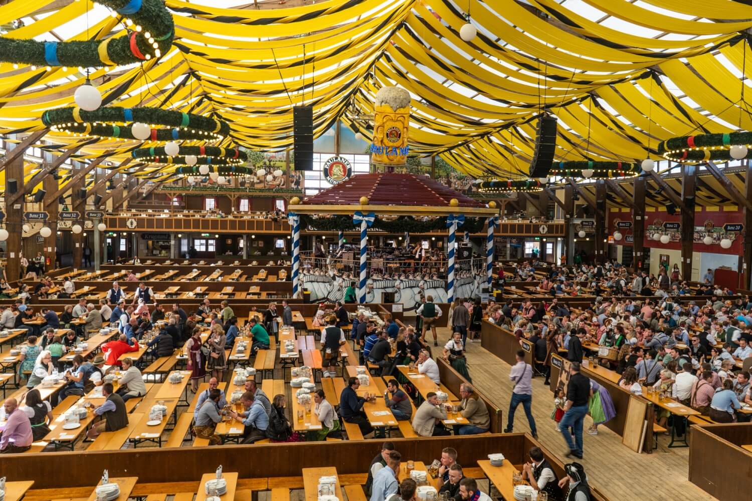 Winzerer Fähndl at Oktoberfest in Munich, Germany