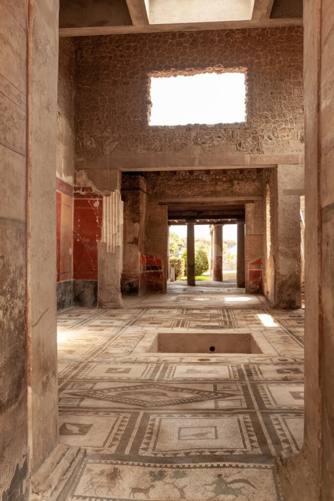 Ruins in Pompeii