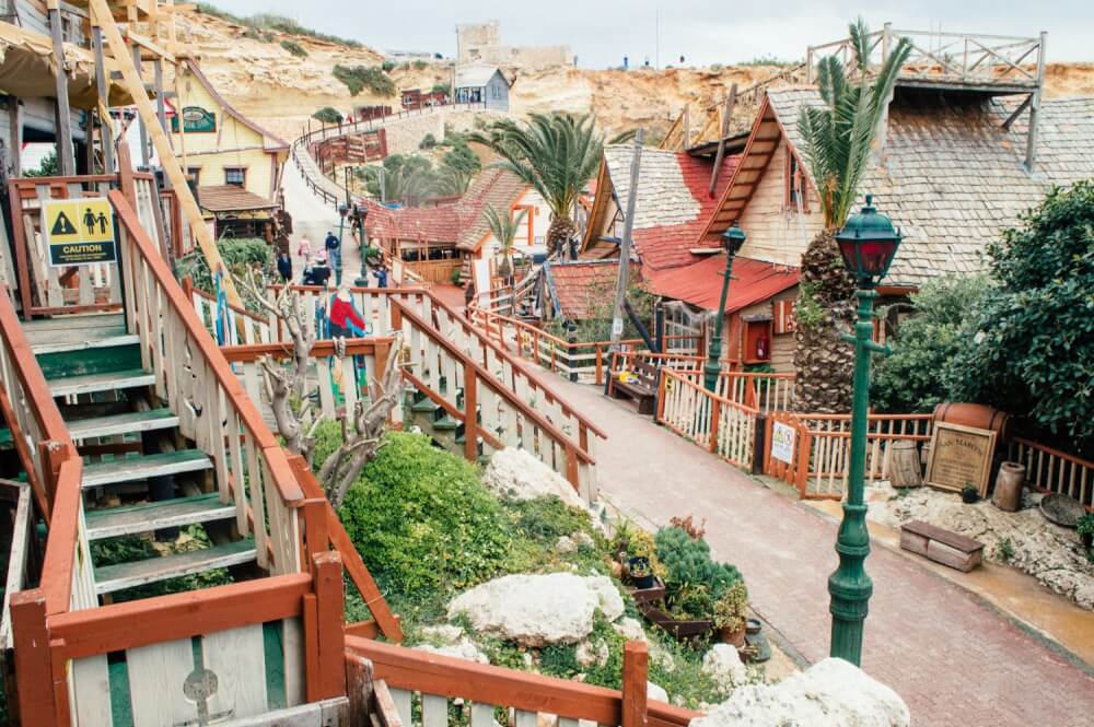 Popeye Village Malta is one of Malta's most interesting and unique attractions! If you're looking for things to do in Malta or inspiration for your Malta itinerary, check out this photo diary for a peek inside the world-famous Popeye Village.