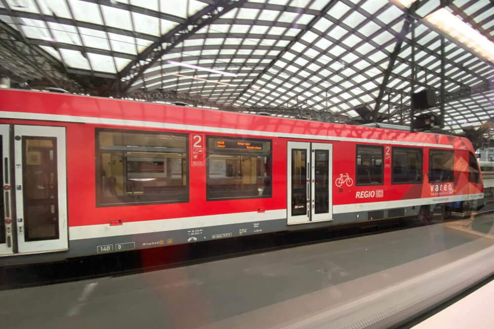 train trips from germany