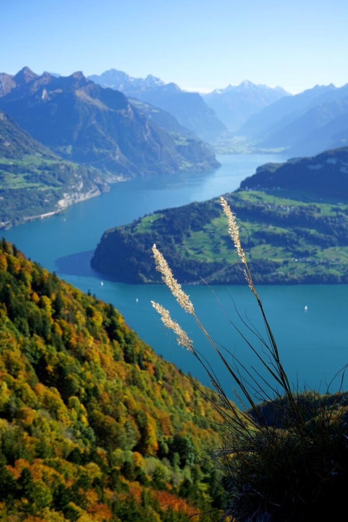 View from Mount Rigi near Lucerne, Switzerland