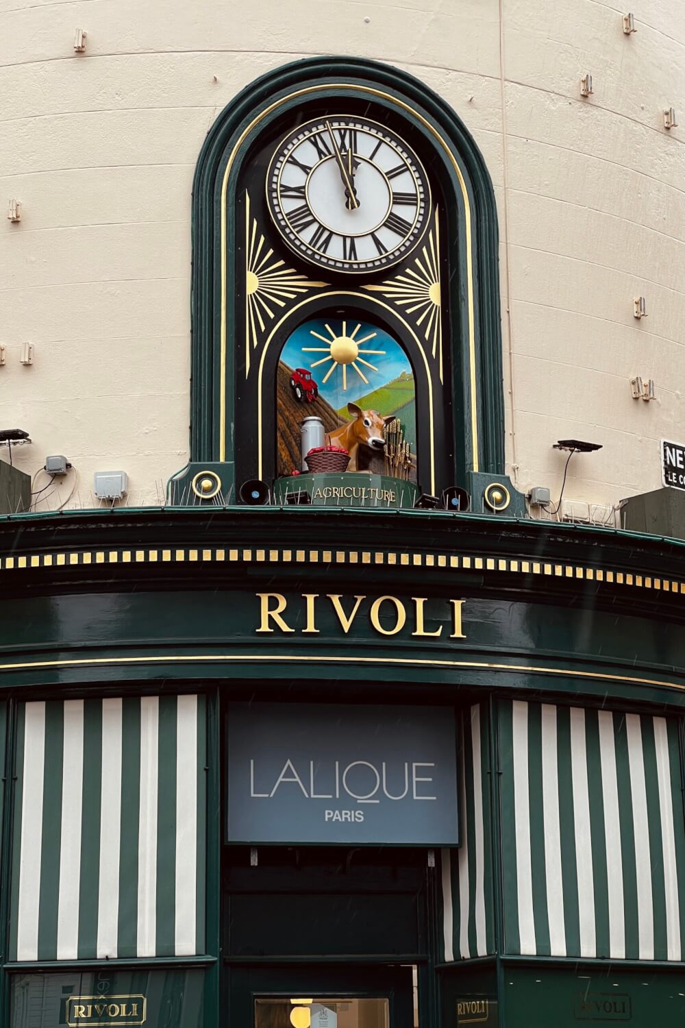 Rivoli Jewellers Clock - Jersey 